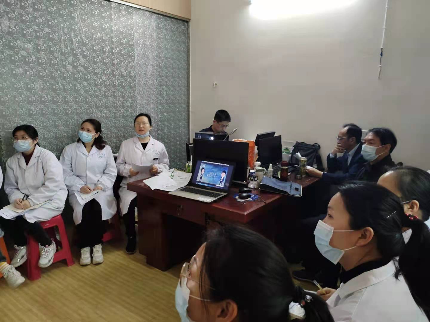 广水南山医院学习《医疗保障基金使用监督管理条例》